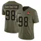 Adin Huntington Youth Limited Olive Cleveland Browns 2025 Salute to Service Jersey