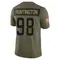 Adin Huntington Youth Limited Olive Cleveland Browns 2025 Salute to Service Jersey