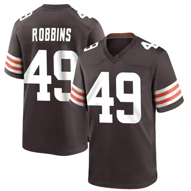 Aidan Robbins Youth Game Brown Cleveland Browns Team Color Jersey