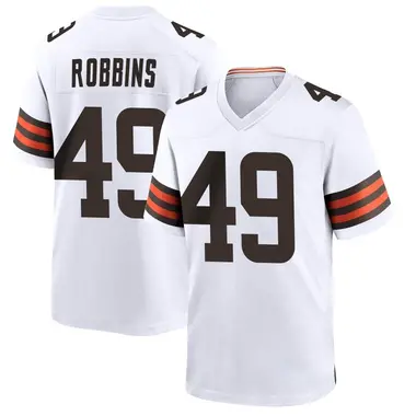 Aidan Robbins Youth Game White Cleveland Browns Jersey