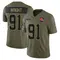 Alex Wright Youth Limited Olive Cleveland Browns 2025 Salute to Service Jersey
