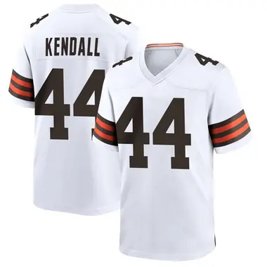 Anthony Kendall Men's Game White Cleveland Browns Jersey