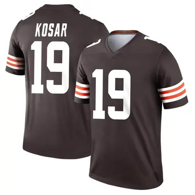 Bernie Kosar Men's Legend Brown Cleveland Browns Jersey