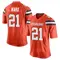 Denzel Ward Youth Game Orange Cleveland Browns Alternate Jersey