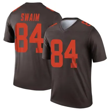 Geoff Swaim Men's Legend Brown Cleveland Browns Alternate Jersey