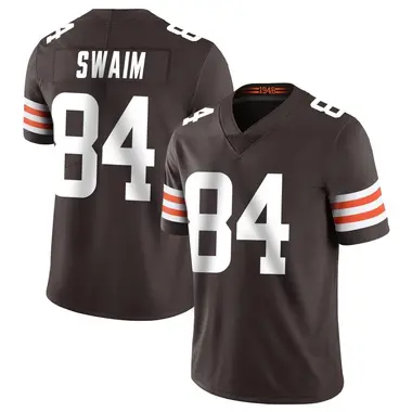 Geoff Swaim Men's Limited Brown Cleveland Browns Team Color Vapor Untouchable Jersey