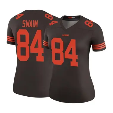 Geoff Swaim Women's Legend Brown Cleveland Browns Color Rush Jersey