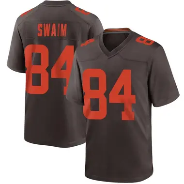 Geoff Swaim Youth Game Brown Cleveland Browns Alternate Jersey