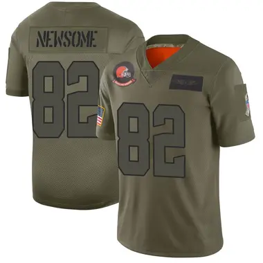 Ozzie Newsome Men's Limited Camo Cleveland Browns 2019 Salute to Service Jersey